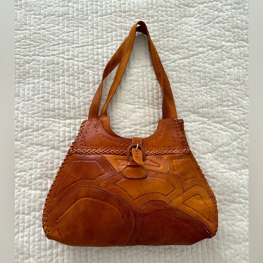 Hobo leather bag